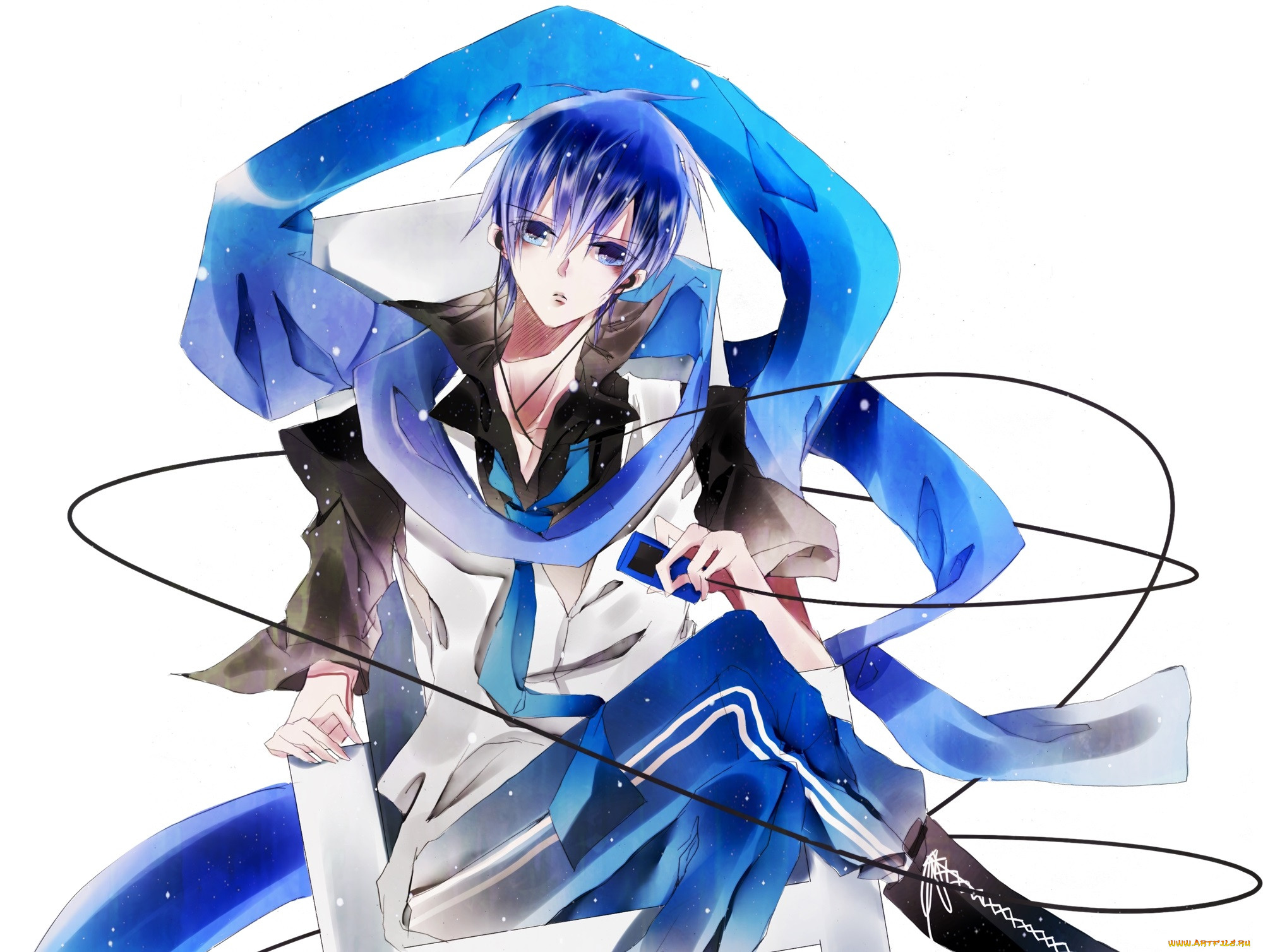 , vocaloid, kaito